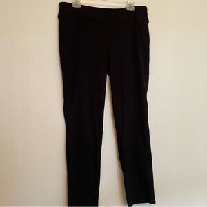 Hilary Radley Black‎ Textured Pull On Pants Women’s Size 12